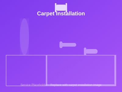 Carpet installation project in Ottawa