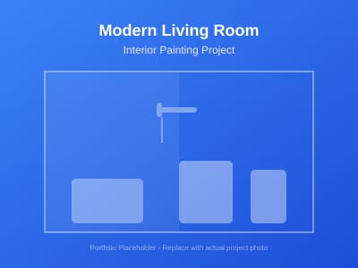 Interior painting project in Ottawa